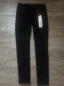 Purple jeans