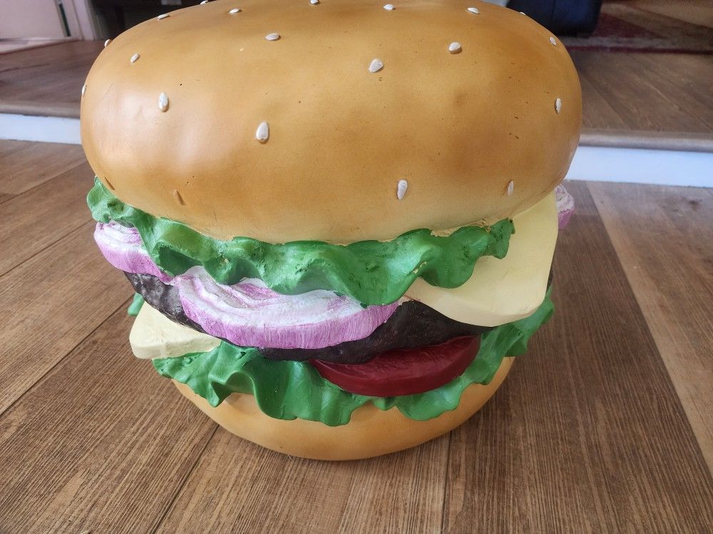 Cheeseburger Stool Brand New