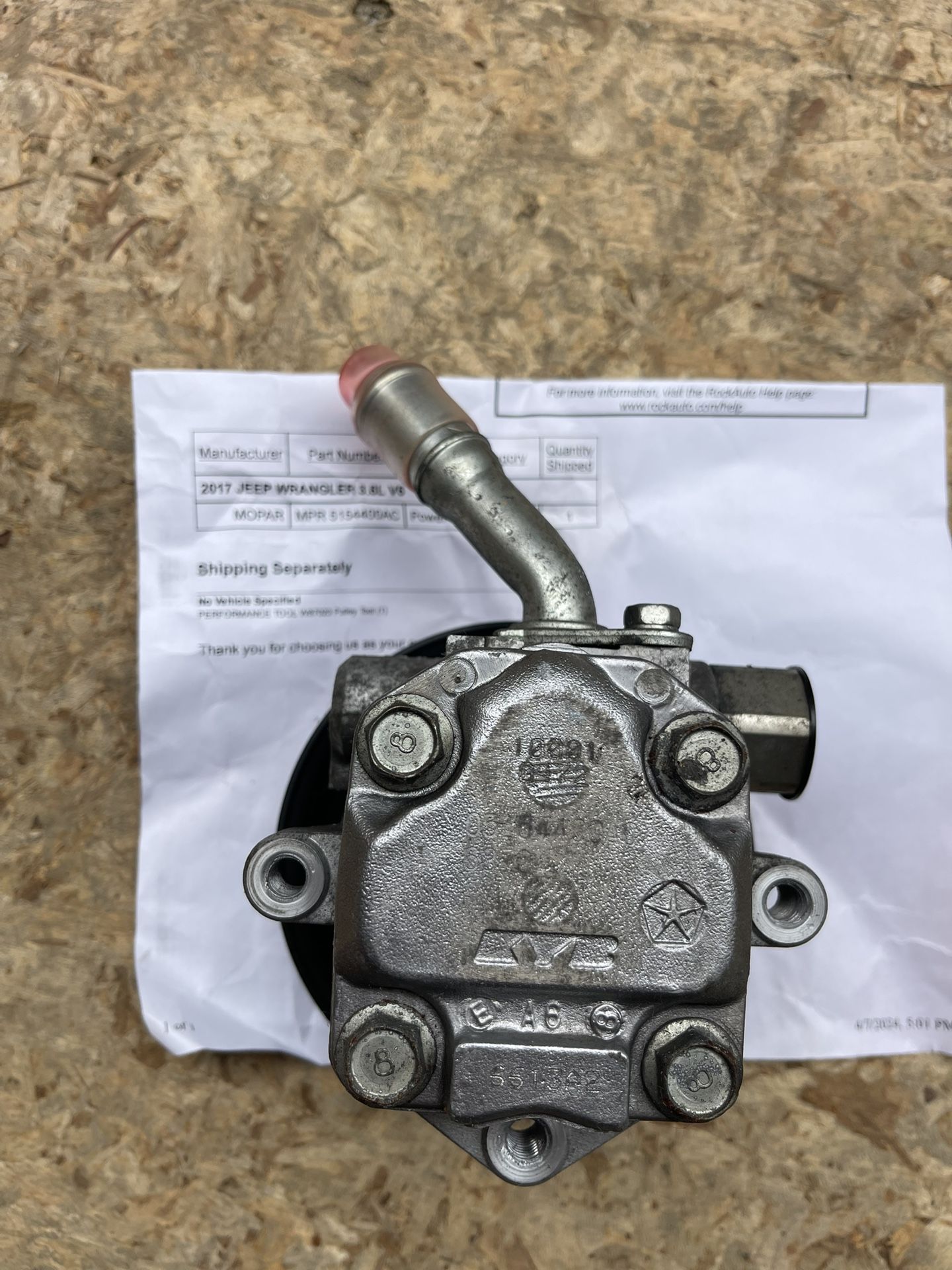 Power Steering Pump (original Mopar)