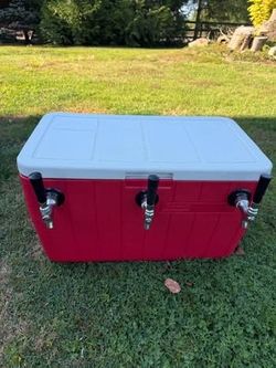 3-Tap Jockey Box Draft Beer Cooler