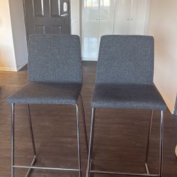Pair of Modern IKEA Bar Stools (x2)