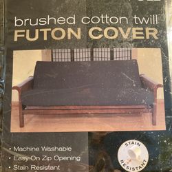 Full Size Brushed Cotton Twill Futon Mattress Cover 