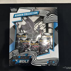 Black Bolt Binder Collection Pokemon