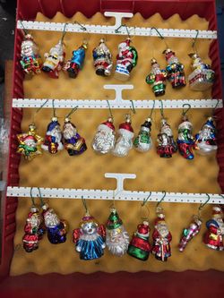 Vintage Christmas Ornaments  PENDING