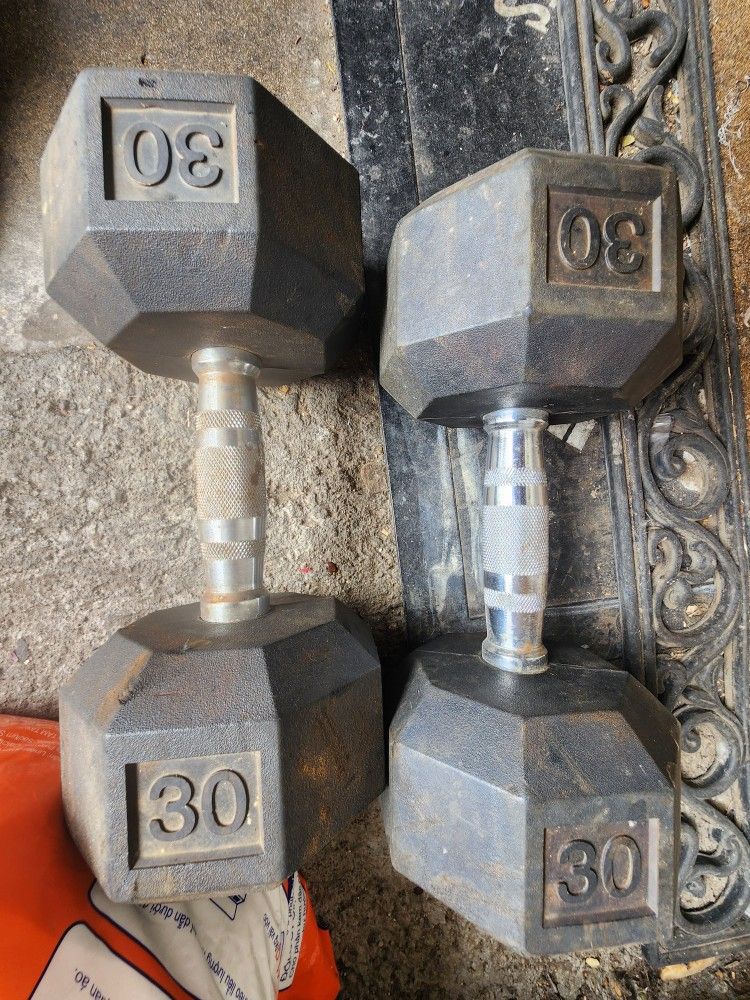 30 Pound Dumbbells