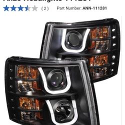 O7-2013 Silverado Projector Headlights