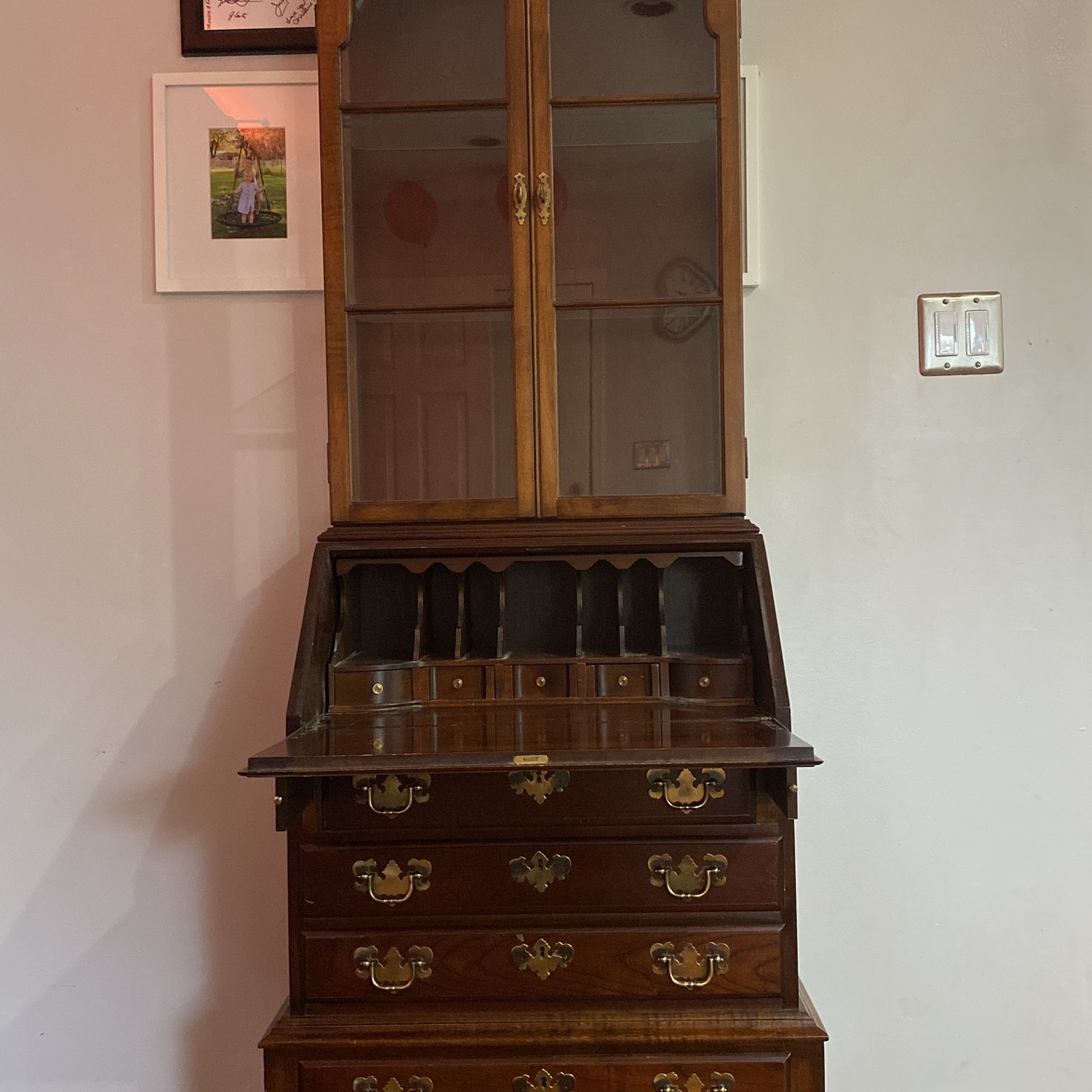 Bookcase Secretary Desk
