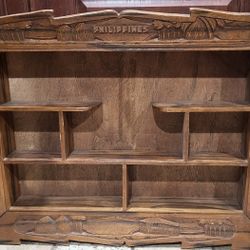Carved Wood Shadow Box - Philippines