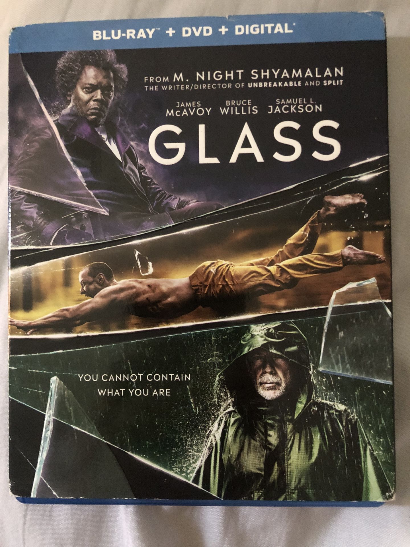 Glass Bruce Willis Bluray