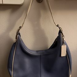 Blue Coach Purse 
