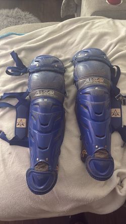 All star baseball catcher leg guard