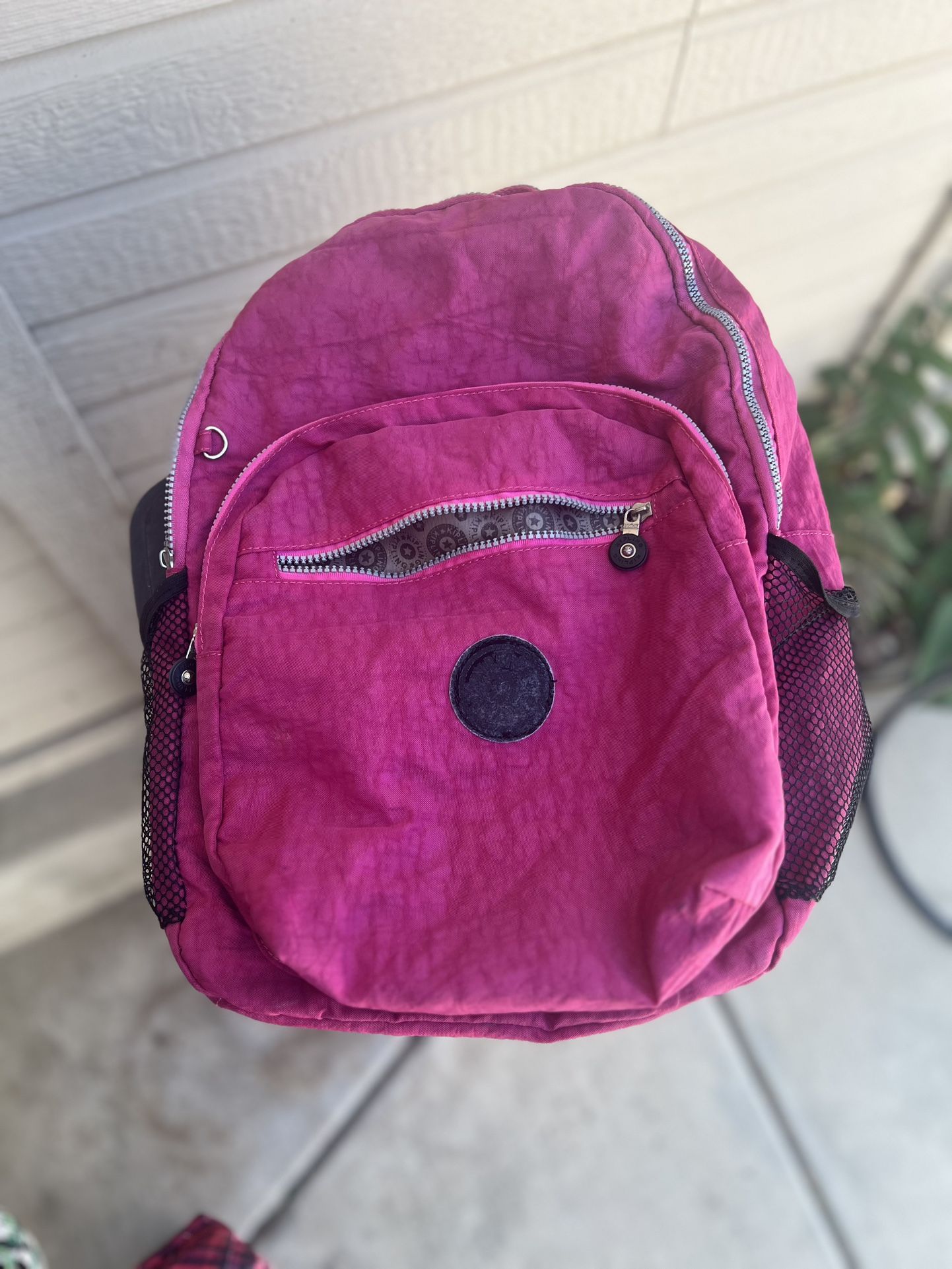 Pink backpack $2