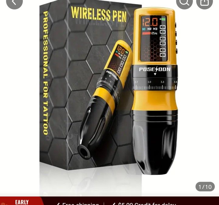 Poseidon Professional Tattoo Bundle