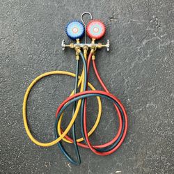 3 HVAC refrigeration manifold sets