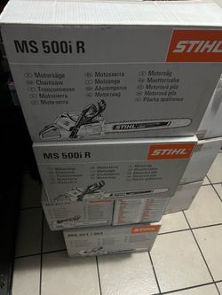 STIHL 500i Chainsaw No chain and No bar
