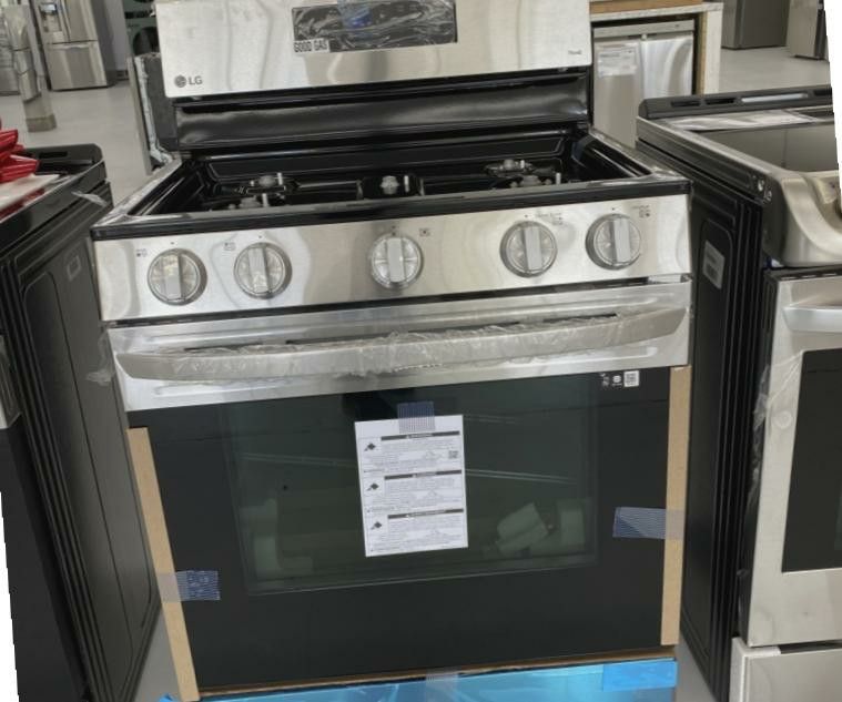 REDUCED-LG GAS Free Standing Range-Air Fry-OPEN BOX