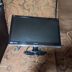 ViewSonic VX2450wm-LED 24" Widescreen LED LCD Monitor. 