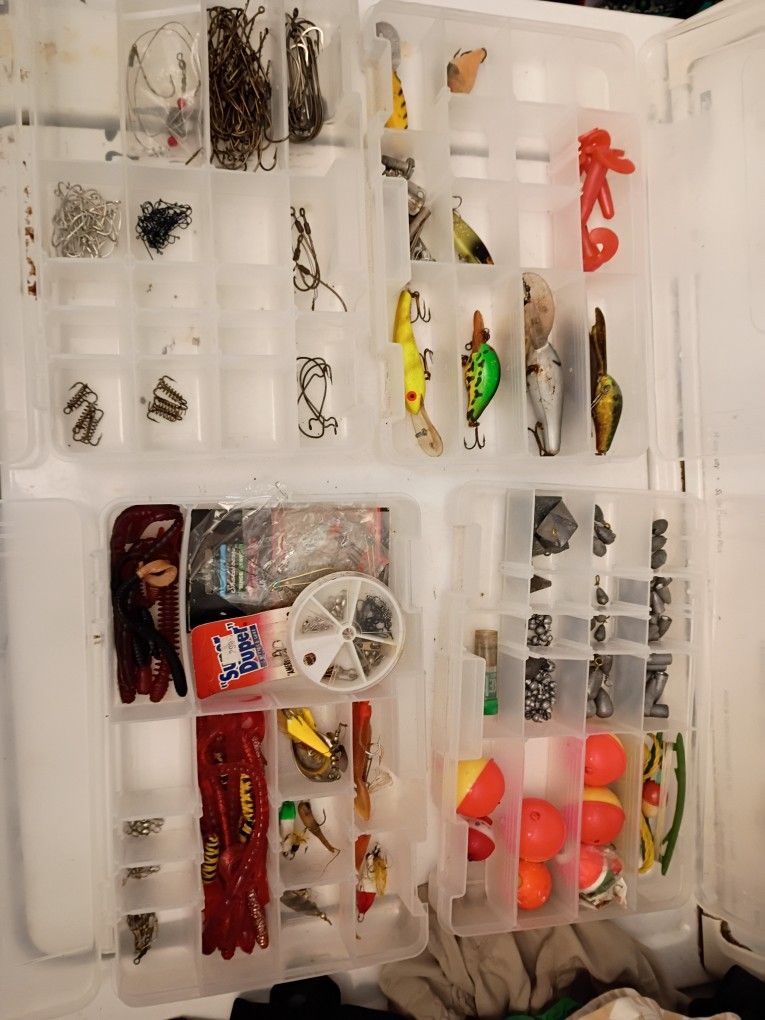 Tackle Box And Tackle Gear