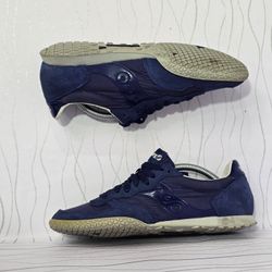 Tenis Saucony Bullet Navy Blue Suede Mujer Talla 7.5 US