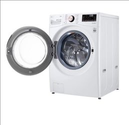 LG™ Stackable Smart Electric Dryer with Steam and Built-In Intelligence