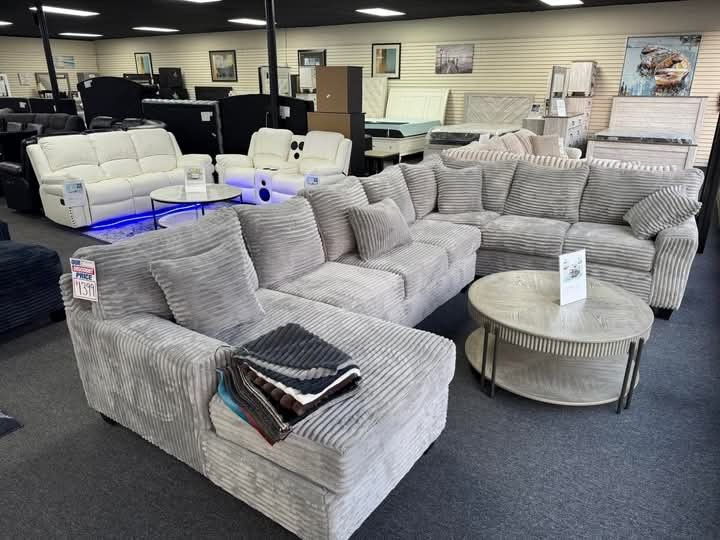 $55 Down Finance Reclining Sectional Sofa Sleeper Loveseat Couch Bedroom Set Queen King Bed Mattress Dining Room Set Bunk Bed Vanity Set