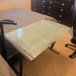 Glass Top Desk