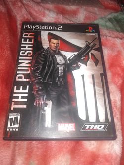 The punisher Rare Ps2 Game
