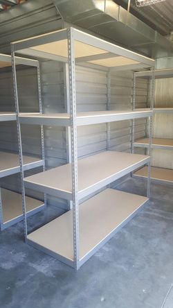 Boltless Shelving 4 Tier 72 in W x 30 in D Storage Racks Similar to Uline Stronger Than Homedepot Lowes and Costco Delivery Available