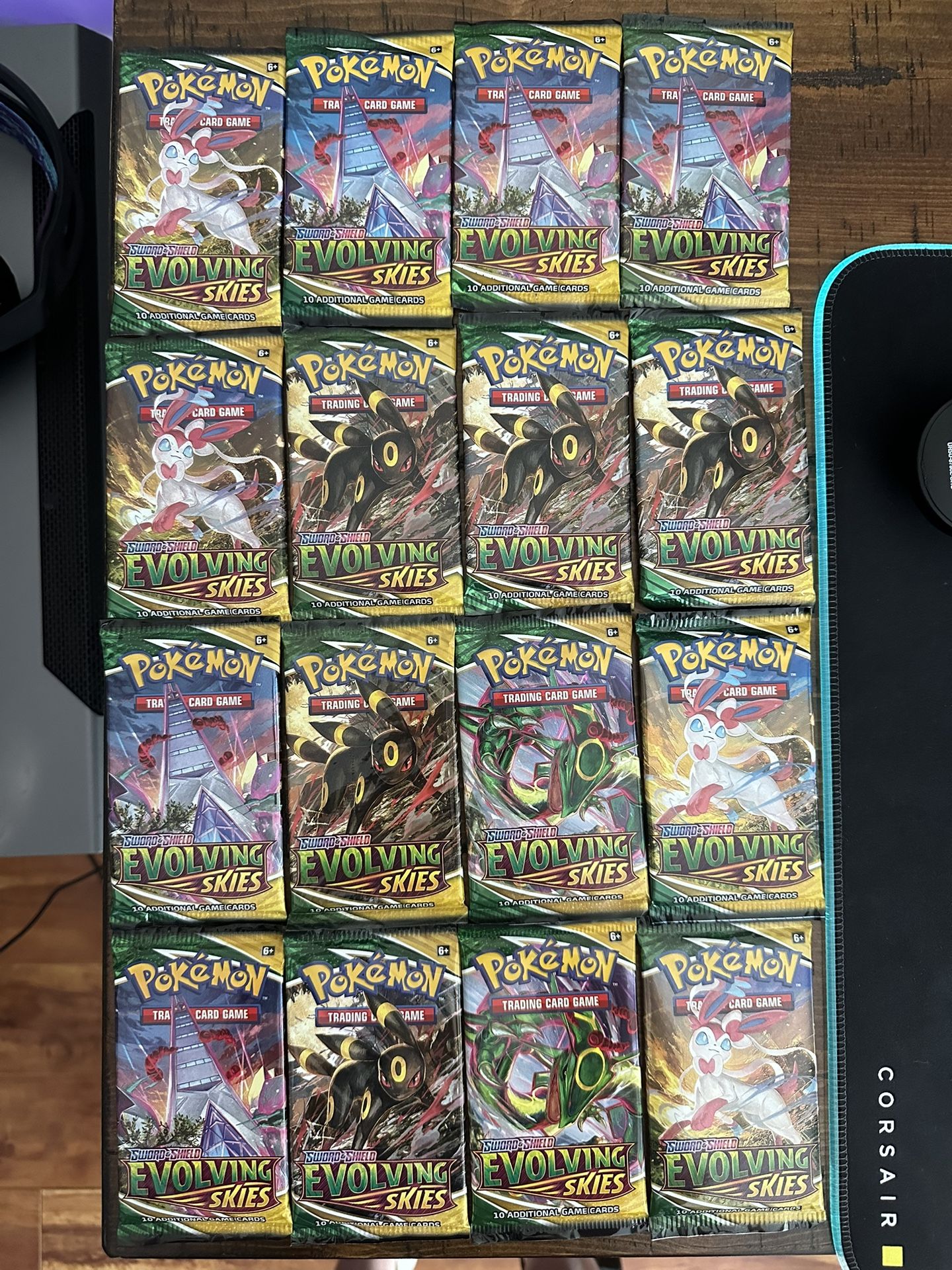 Evolving Skies Sealed Packs
