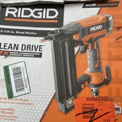 Ridgid Brad Nailer 18 GA New