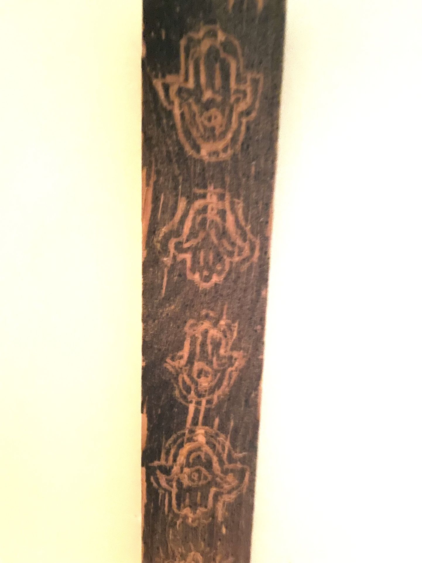 Hand Etched Hamsa’s On Scrap Wood