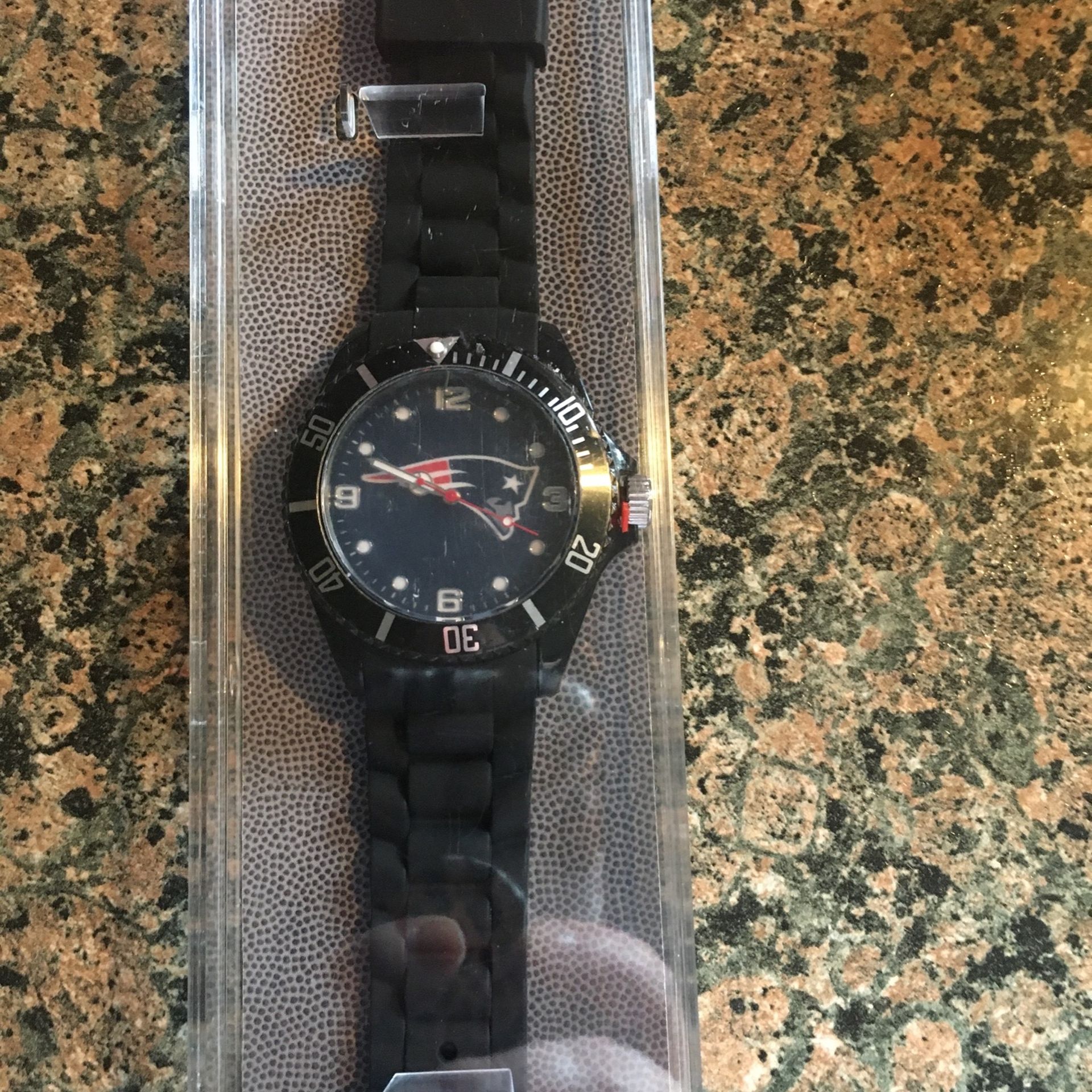 Mens New England Patriots Sport Watch