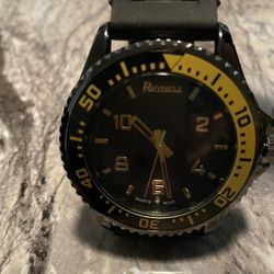 Gold & black Sports Watch new