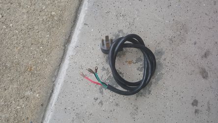 Range plug in cord