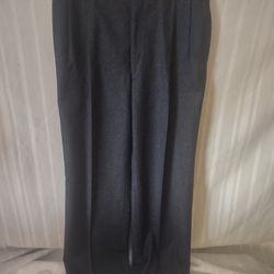 100% Gray Wool Pleaded Mens Dress Slacks/Trousers See Description For Sizes
