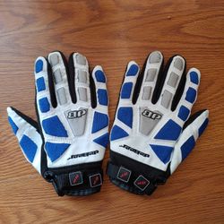 Leather Gloves Safety Bike Grip DeBeer Small Protective dB Pad