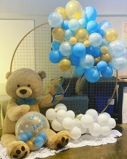 Baby shower, drive by, party decor