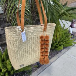  Mexico Woven Beach Bag Tote
