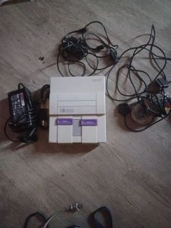 Super Nintendo SNES Console