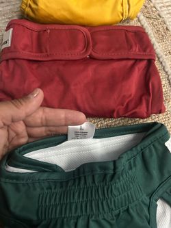 Reusable Cloth Dog Diapers Set