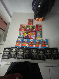 Old school trading cards