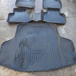 2018-2022 honda accord floor mats and trunk