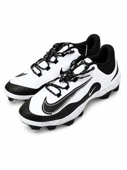 Nike Alpha Huarache Elite 4 Low MCS "White/Black" Men's Baseball Cleat