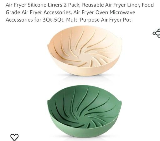 Air Fryer Silicone Liners