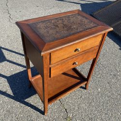 One Nightstand Side End Table 