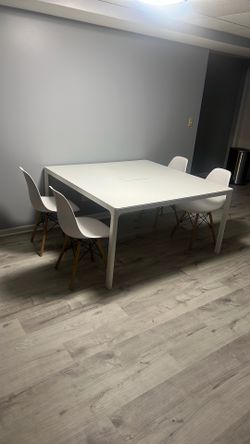 Modern White Table