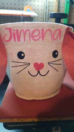 Personalized Easter baskets