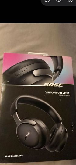Bose ULTRA black headphones Unopened