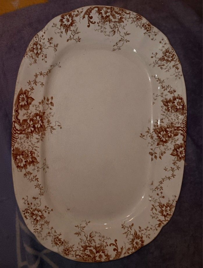 Antique 3 Generations Serving Platter