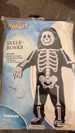 Kids skeleton costume